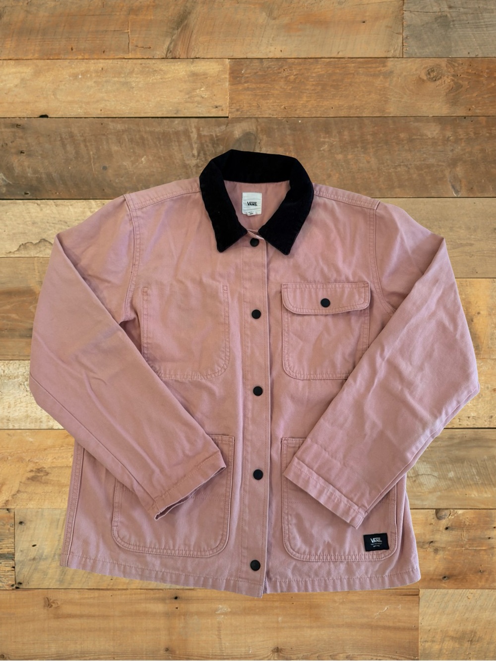Vans Salmon/Pink Chore jacket tagged medium